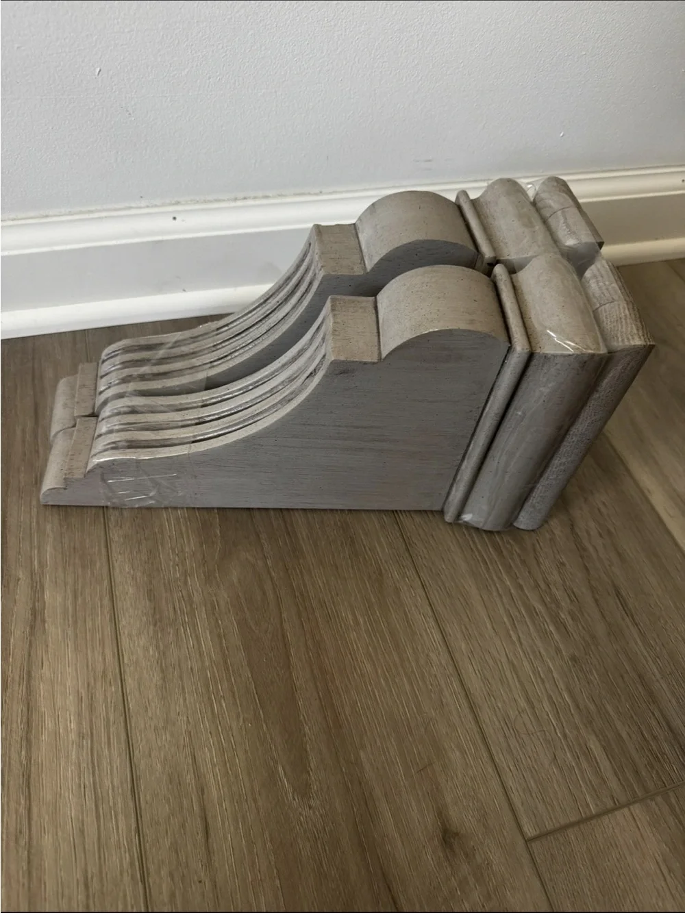 Rustic Gray Corbel Shelving Bracket - Unbranded